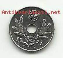10  penniä  1944