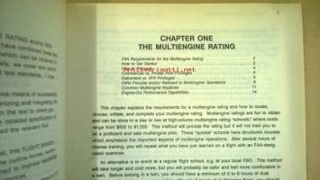 Multiengine and Sea plane - Flight maneuvers and handbook