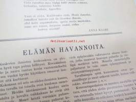 Hiljainen maailma 1936 nr 1 - Kuurojen ja heidän ystäviensä lehti, sis. mm. seur. artikkelit; Turun Kuuromykkäinyhdistyksen 50-vuotisjuhla, Piirteitä