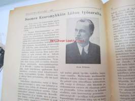 Hiljainen maailma 1936 nr 1 - Kuurojen ja heidän ystäviensä lehti, sis. mm. seur. artikkelit; Turun Kuuromykkäinyhdistyksen 50-vuotisjuhla, Piirteitä