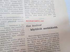 Hiljainen maailma 1936 nr 1 - Kuurojen ja heidän ystäviensä lehti, sis. mm. seur. artikkelit; Turun Kuuromykkäinyhdistyksen 50-vuotisjuhla, Piirteitä