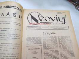 Neovius 1931 nr 7 - Suomen kone- ja kankaankutojien sekä langankäyttäjien äänenkannattaja -koneita ja tarvikkeita myyvän yrityksen asiakaslehti