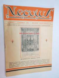 Neovius 1932 nr 1 - Suomen kone- ja kankaankutojien sekä langankäyttäjien äänenkannattaja -koneita ja tarvikkeita myyvän yrityksen asiakaslehti