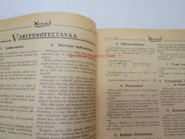 Neovius 1932 nr 1 - Suomen kone- ja kankaankutojien sekä langankäyttäjien äänenkannattaja -koneita ja tarvikkeita myyvän yrityksen asiakaslehti