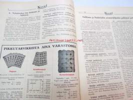 Neovius 1932 nr 5 - Suomen kone- ja kankaankutojien sekä langankäyttäjien äänenkannattaja -koneita ja tarvikkeita myyvän yrityksen asiakaslehti