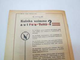 Neovius 1932 nr 3 - Suomen kone- ja kankaankutojien sekä langankäyttäjien äänenkannattaja -koneita ja tarvikkeita myyvän yrityksen asiakaslehti