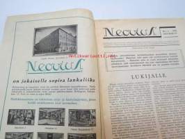 Neovius 1932 nr 2 - Suomen kone- ja kankaankutojien sekä langankäyttäjien äänenkannattaja -koneita ja tarvikkeita myyvän yrityksen asiakaslehti