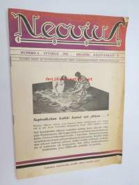 Neovius 1932 nr 6 - Suomen kone- ja kankaankutojien sekä langankäyttäjien äänenkannattaja -koneita ja tarvikkeita myyvän yrityksen asiakaslehti