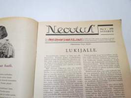 Neovius 1932 nr 6 - Suomen kone- ja kankaankutojien sekä langankäyttäjien äänenkannattaja -koneita ja tarvikkeita myyvän yrityksen asiakaslehti