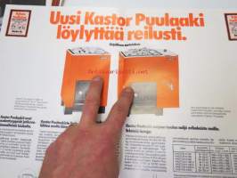 Kastor Puulaaki varaava jatkuvalämmitteinen kiuas -myyntiesite