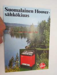 Hoover sähkökiuas -myyntiesite