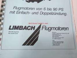 Limbach Flugmotoren von 6 bis 90 PS mit Einfach- und Doppelzündung - We get you off the ground -lentokonemoottorien esitekirja