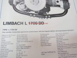 Limbach Flugmotoren von 6 bis 90 PS mit Einfach- und Doppelzündung - We get you off the ground -lentokonemoottorien esitekirja