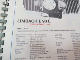 Limbach Flugmotoren von 6 bis 90 PS mit Einfach- und Doppelzündung - We get you off the ground -lentokonemoottorien esitekirja