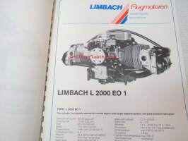 Limbach Flugmotoren von 6 bis 90 PS mit Einfach- und Doppelzündung - We get you off the ground -lentokonemoottorien esitekirja