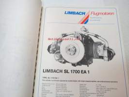 Limbach Flugmotoren von 6 bis 90 PS mit Einfach- und Doppelzündung - We get you off the ground -lentokonemoottorien esitekirja
