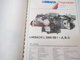 Limbach Flugmotoren von 6 bis 90 PS mit Einfach- und Doppelzündung - We get you off the ground -lentokonemoottorien esitekirja