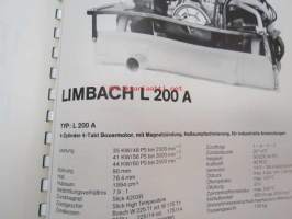 Limbach Flugmotoren von 6 bis 90 PS mit Einfach- und Doppelzündung - We get you off the ground -lentokonemoottorien esitekirja