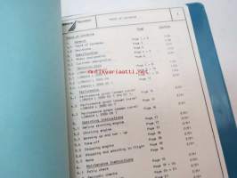 Limbach L 2000 and series 2/1984 Engine Manual -ohjekirja, kopio