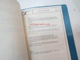 Limbach L 2000 and series 2/1984 Engine Manual -ohjekirja, kopio