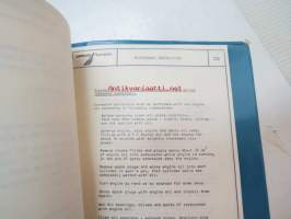 Limbach L 2000 and series 2/1984 Engine Manual -ohjekirja, kopio