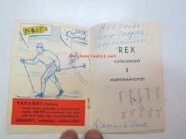 Rex voiteluohjeet 1954 I Murtomaavoiteet