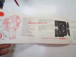 Fujica Instant load Single-8 Reflex Zoom Movie Camera Z2 Owner´s Manual -elokuvakameran käyttöohjekirja
