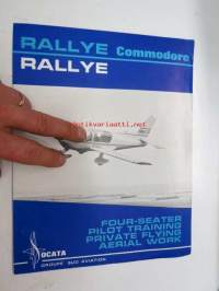 Socata Commodore Rallye lentokone -myyntiesite