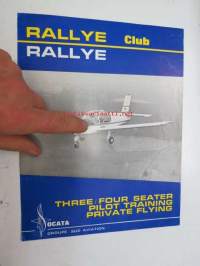 Socata Commodore Rallye Club lentokone -myyntiesite