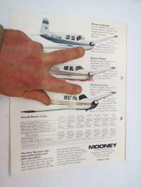 Mooney´s New Dimension / Mooney Chaparral, Mooney Ranger, Mooney Executive airplanes -brochure -myyntiesite