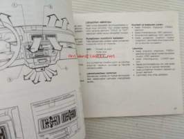 Subaru Justy J12-sarja -käyttöohjekirja