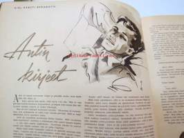 Suomen Kuvalehti 1939 nr 43, sis. mm. seur. artikkelit / kuvat / mainokset; Pikku pelimanni -filmi, Pohjolan päivä Tukholmassa, Yhteisvoimin yhteistyöhön