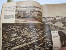 Suomen Kuvalehti 1939 nr 43, sis. mm. seur. artikkelit / kuvat / mainokset; Pikku pelimanni -filmi, Pohjolan päivä Tukholmassa, Yhteisvoimin yhteistyöhön