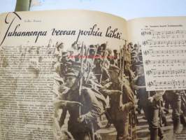 Suomen Kuvalehti 1939 nr 43, sis. mm. seur. artikkelit / kuvat / mainokset; Pikku pelimanni -filmi, Pohjolan päivä Tukholmassa, Yhteisvoimin yhteistyöhön