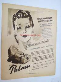 Suomen Kuvalehti 1939 nr 43, sis. mm. seur. artikkelit / kuvat / mainokset; Pikku pelimanni -filmi, Pohjolan päivä Tukholmassa, Yhteisvoimin yhteistyöhön