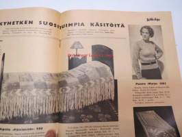 Kotikutoja 1935 nr 8 -käsityö- ja muotilehti, virkatut hatut -erikoisnumero