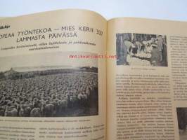 Kotikutoja 1935 nr 8 -käsityö- ja muotilehti, virkatut hatut -erikoisnumero