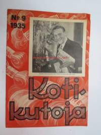 Kotikutoja 1935 nr 9 -käsityö- ja muotilehti