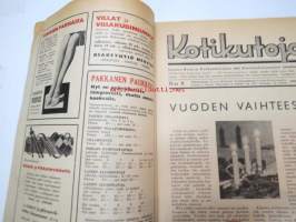 Kotikutoja 1935 nr 9 -käsityö- ja muotilehti