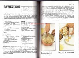 Wholefood Cookery Course, 1986.  Terveellisten, prosessoimattomien ruoka-aineisten keittokirja