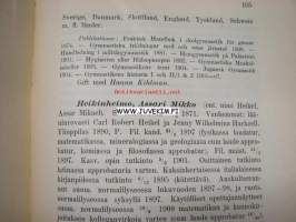 Elementarläroverkens i Finland lärarekår II. De privata skolorna Suomen alkeisopistojen opettajisto II. Yksityiskoulut elämäkerrallisia tietoja