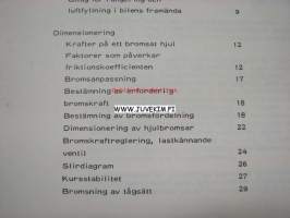 Volvo Lastvagnar bromsanpassning -jarrusovitukset