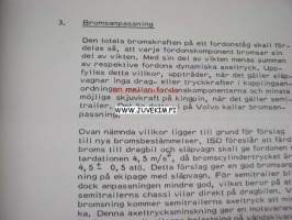Volvo Lastvagnar bromsanpassning -jarrusovitukset