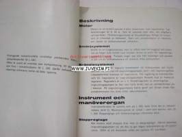 Volvo L 4351 Trygge Diesel preliminär instruktionsbok -(alustava) käyttöohjekirja