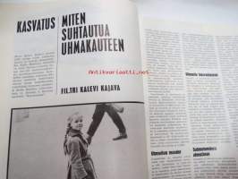 Kodin Maailma 1965 nr 2, sis. mm. seur. artikkelit / kuvat / mainokset; Vanha asunto viihtyisäksi, Omakotitalo Sisä-Suomessa, Eva-ompelukoneet, Huvilan hankkijan