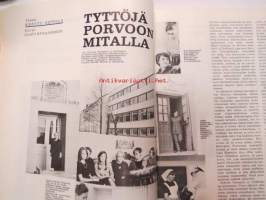 Kodin Maailma 1965 nr 2, sis. mm. seur. artikkelit / kuvat / mainokset; Vanha asunto viihtyisäksi, Omakotitalo Sisä-Suomessa, Eva-ompelukoneet, Huvilan hankkijan