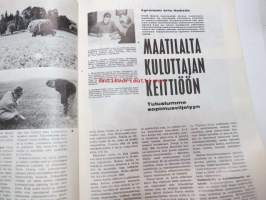 Kodin Maailma 1965 nr 2, sis. mm. seur. artikkelit / kuvat / mainokset; Vanha asunto viihtyisäksi, Omakotitalo Sisä-Suomessa, Eva-ompelukoneet, Huvilan hankkijan