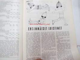 Kodin Maailma 1965 nr 2, sis. mm. seur. artikkelit / kuvat / mainokset; Vanha asunto viihtyisäksi, Omakotitalo Sisä-Suomessa, Eva-ompelukoneet, Huvilan hankkijan