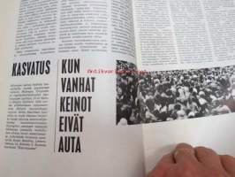 Kodin Maailma 1965 nr 1, sis. mm. seur. artikkelit / kuvat / mainokset; Kun ostat asunto-osakkeen..., Tie omaan asuntoon, Hulda Potila - tekstiilitaiteemme