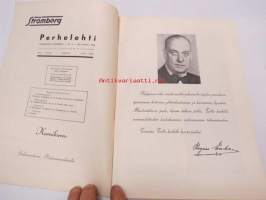Strömberg Perhelehti 1950 nr 5 -henkilökuntalehti